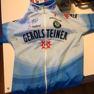 Cycling jersey by Nalini for team Gerolsteiner
